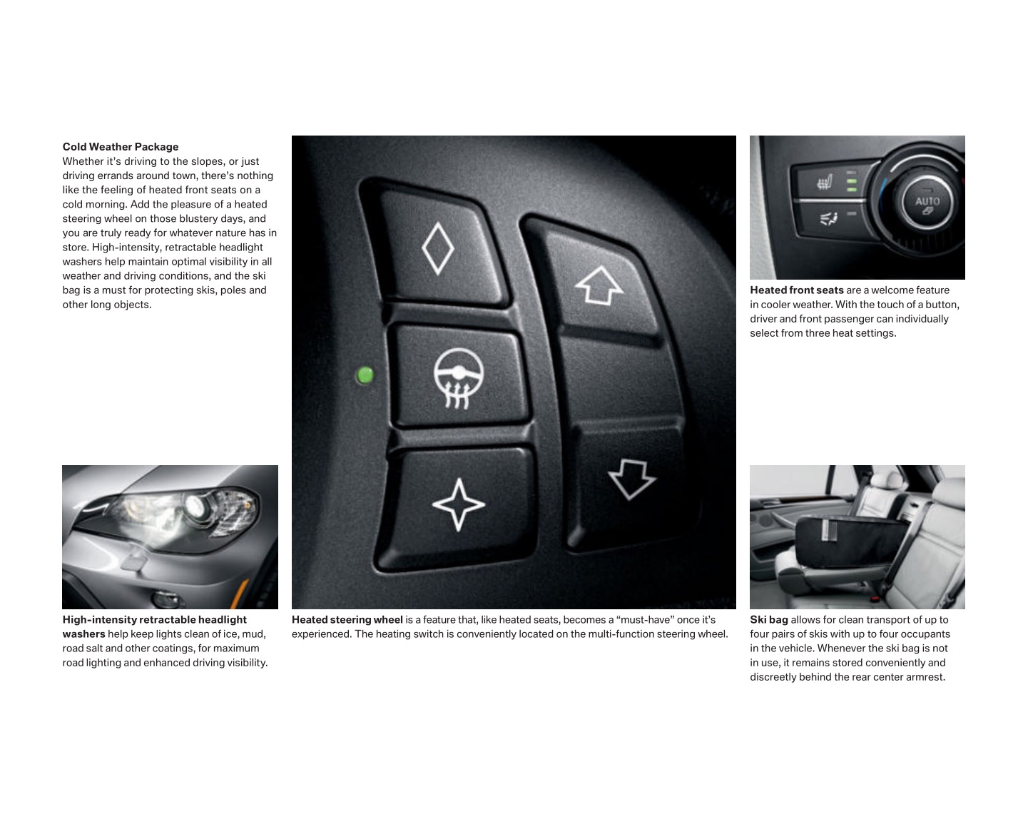 2008 BMW X5 Brochure Page 4